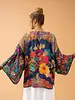 Powder Design Short Kimono