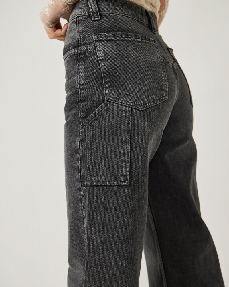 Free People Tinsley Baggy Hi Rise Jeans