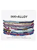 Ink+Alloy Ten Stack Stretch Bracelets