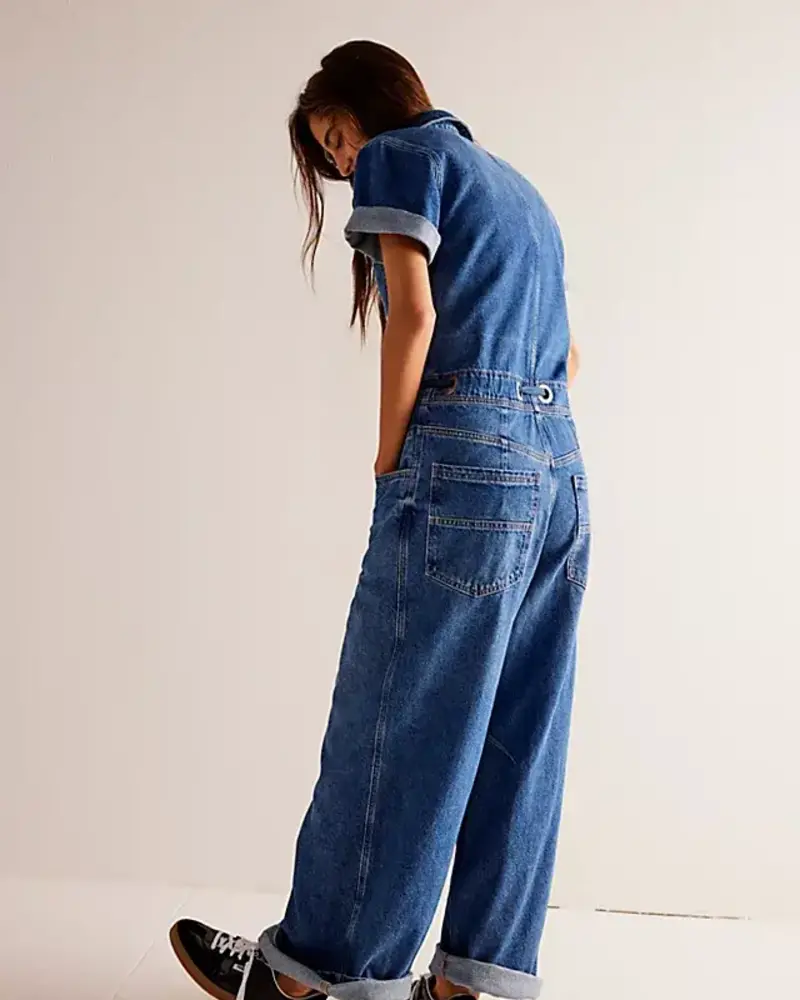 Free People Edison Wideleg Coverall