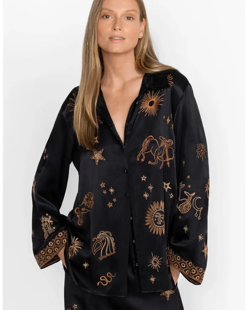 Johnny Was Estrella Kimono Sleeve Shirt