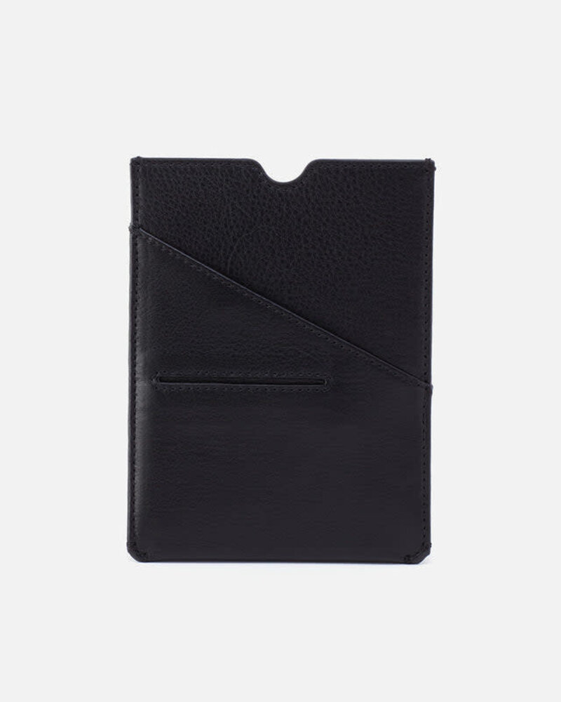 Hobo Unisex Passport Wallet Black