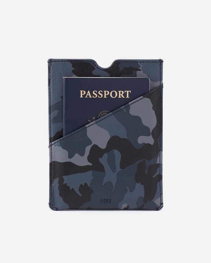 Hobo Unisex Mens Passport Wallet Camo