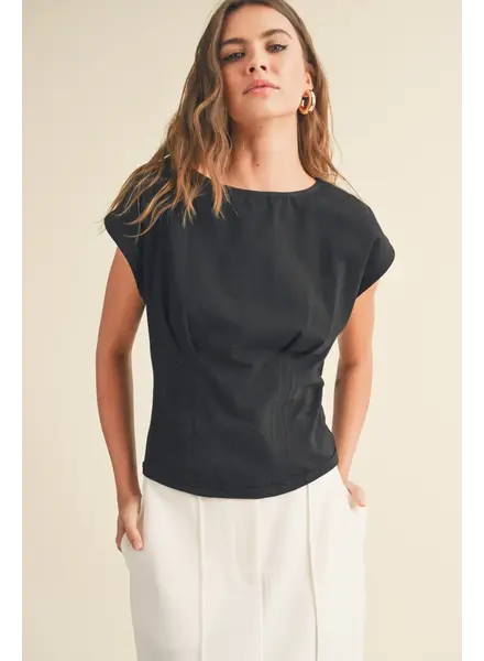 Miou Muse Square Boatneck Tee