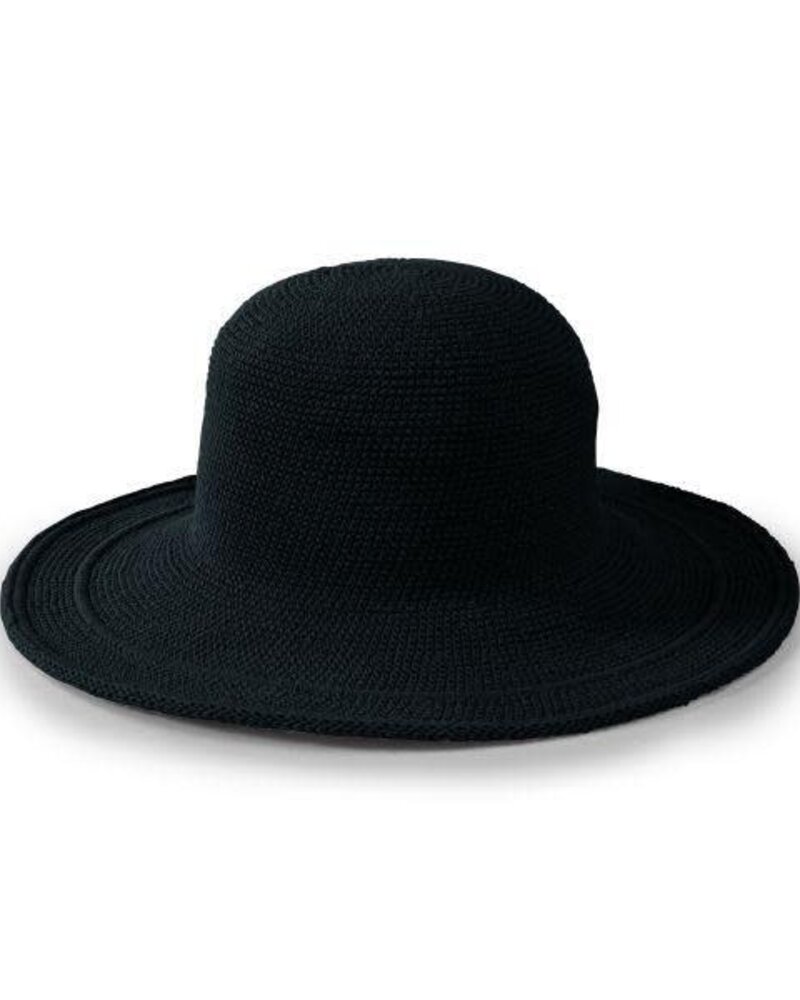 San Diego Hat Co Cotton Crochet Large Brim Hat