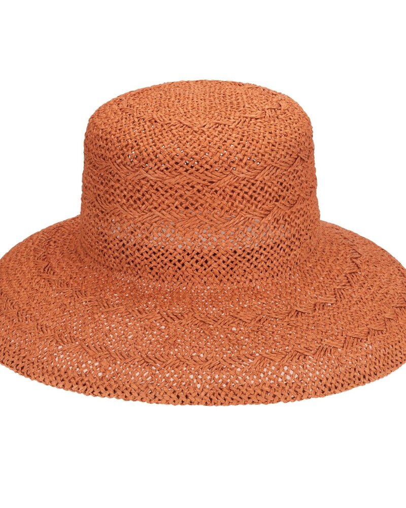 San Diego Hat Co Dimas Crown Sun  Hat Rust