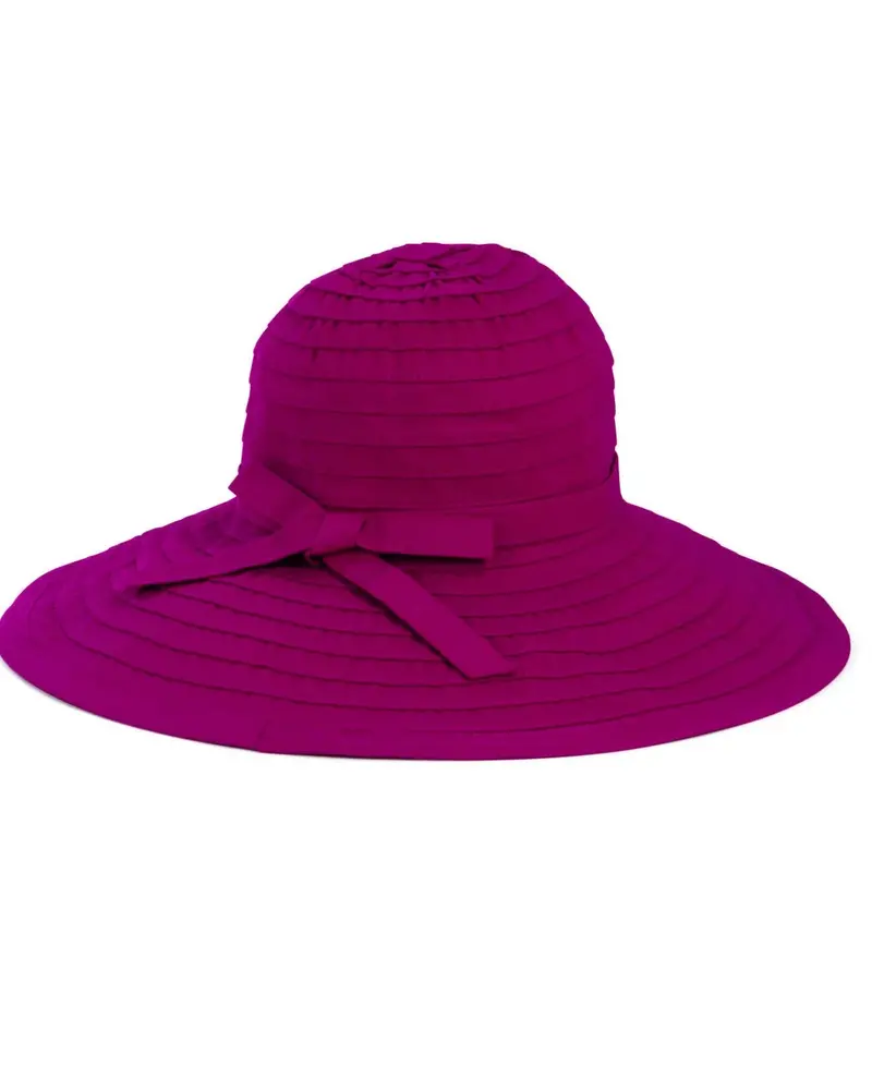 San Diego Hat Co Ribbon Large Brim Hat w Bow