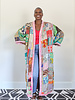 Reversible Silk Sari Patch Kimono