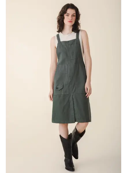 Prairie Underground Canvas Overall Dress