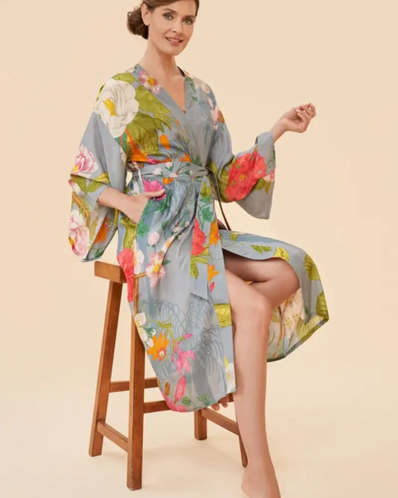 Powder Design Floral Jungle Long Kimono