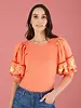 Alivia Charlotte Embroidered Top