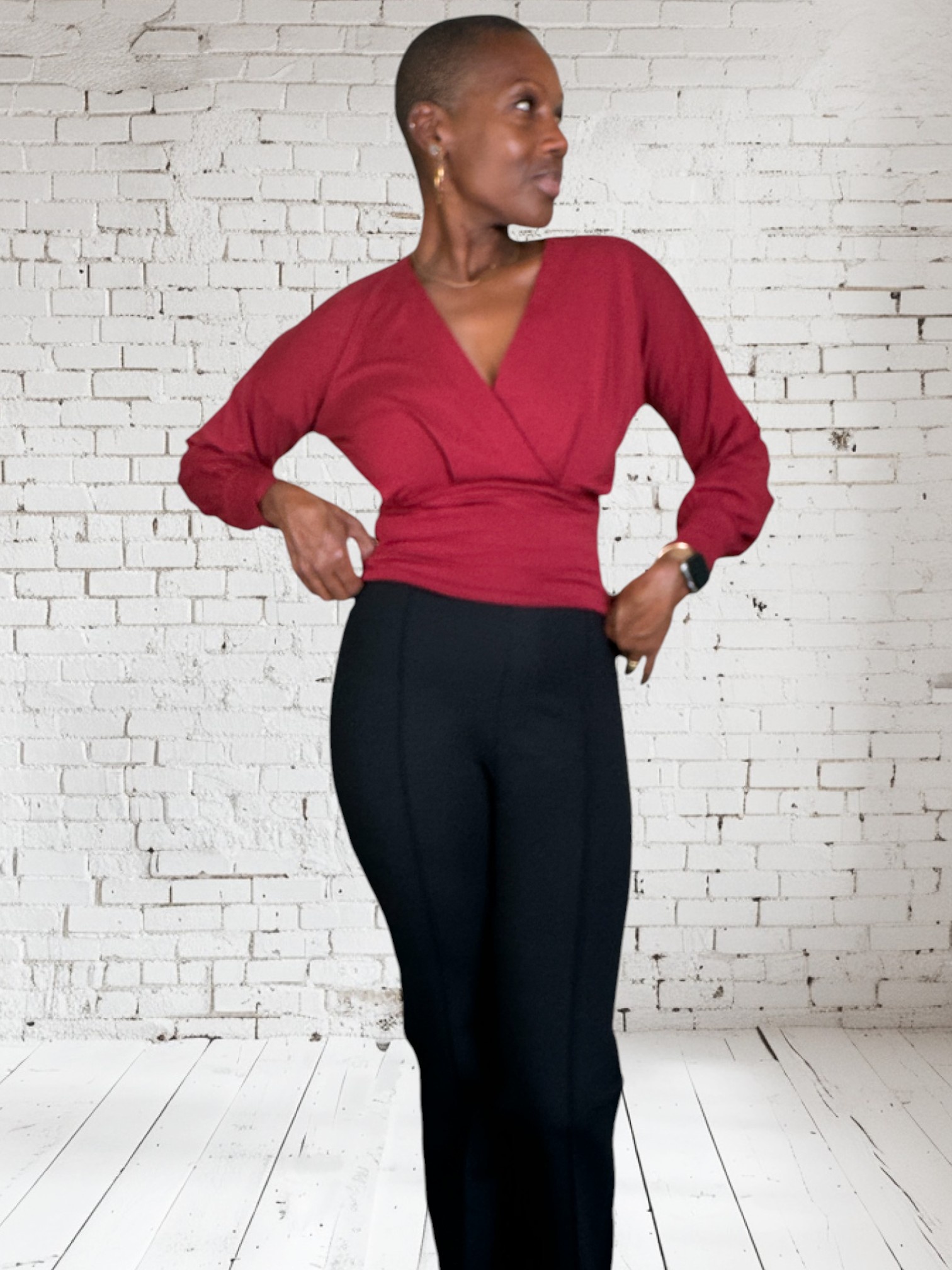 The drop shoulder top sale