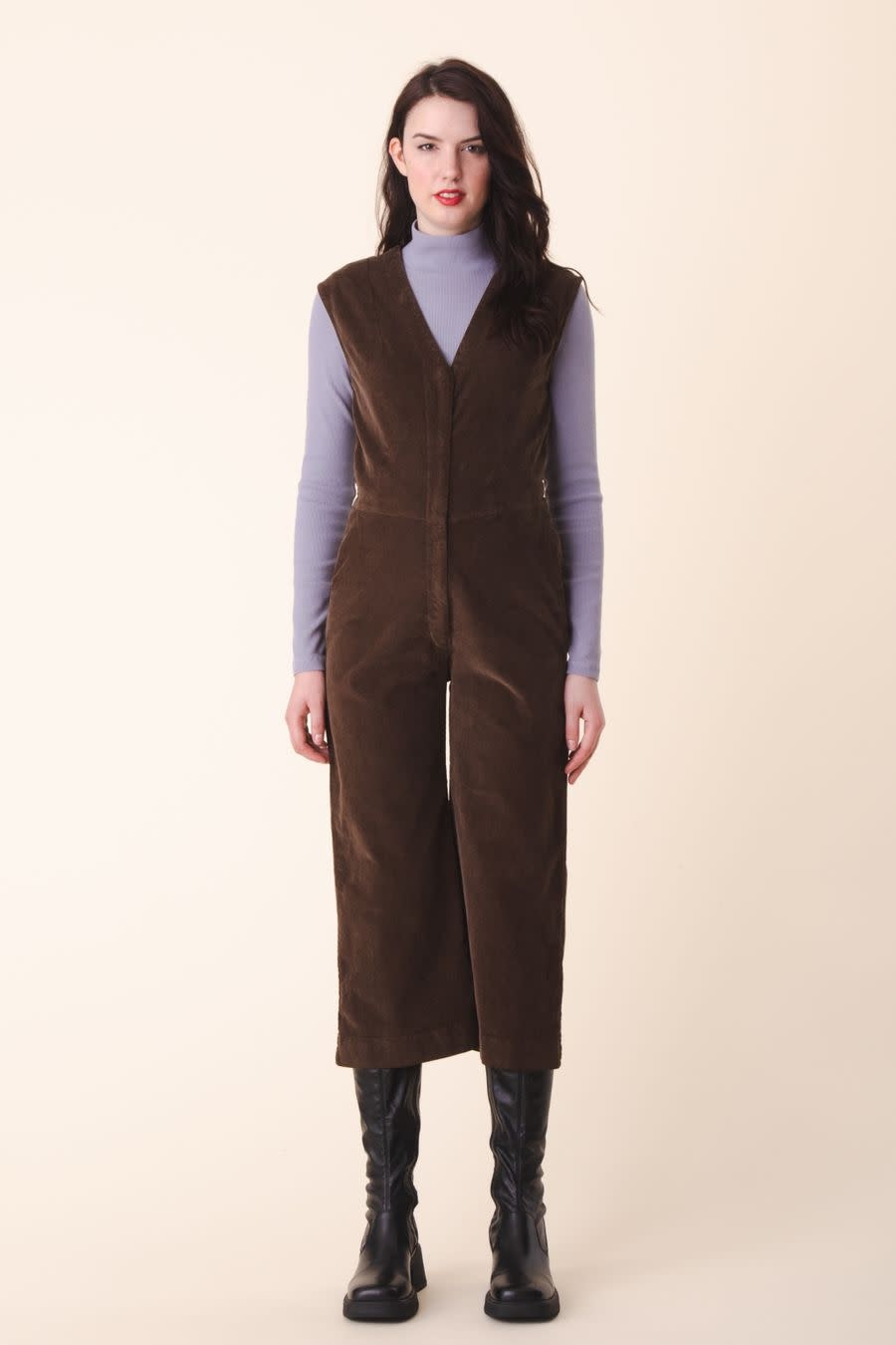 Prairie Underground Fine Again Cord Jumpsuit Squash Blossom Boutique