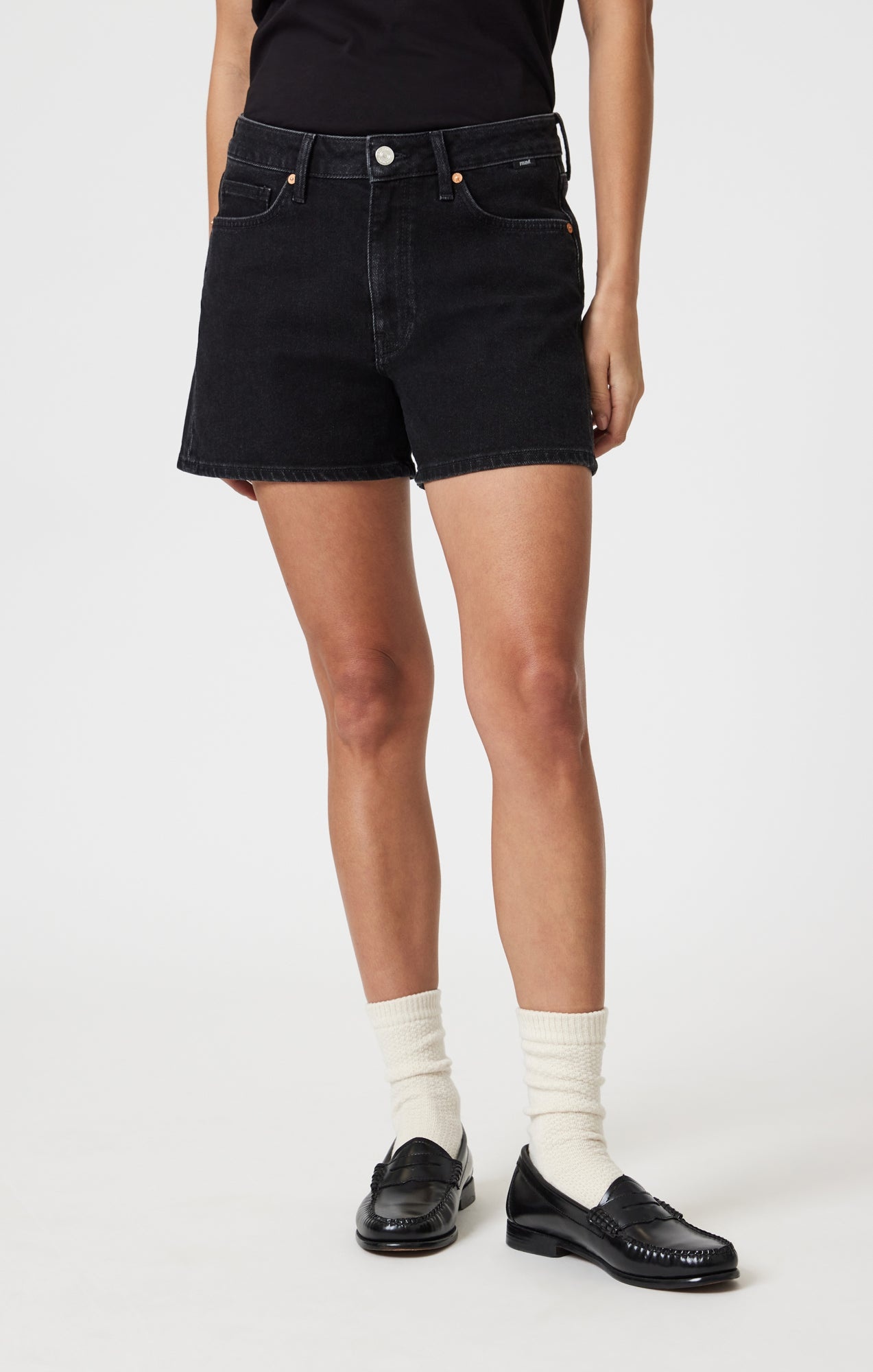 Mavi Heidi Long Shorts - Dark 90’s