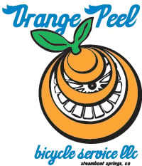 Orange Peel Bicycle Service logo
