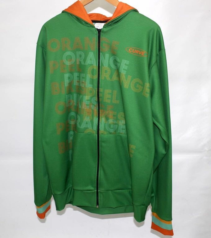 Orange Peel Custom OP Green Hooligan Hoodie