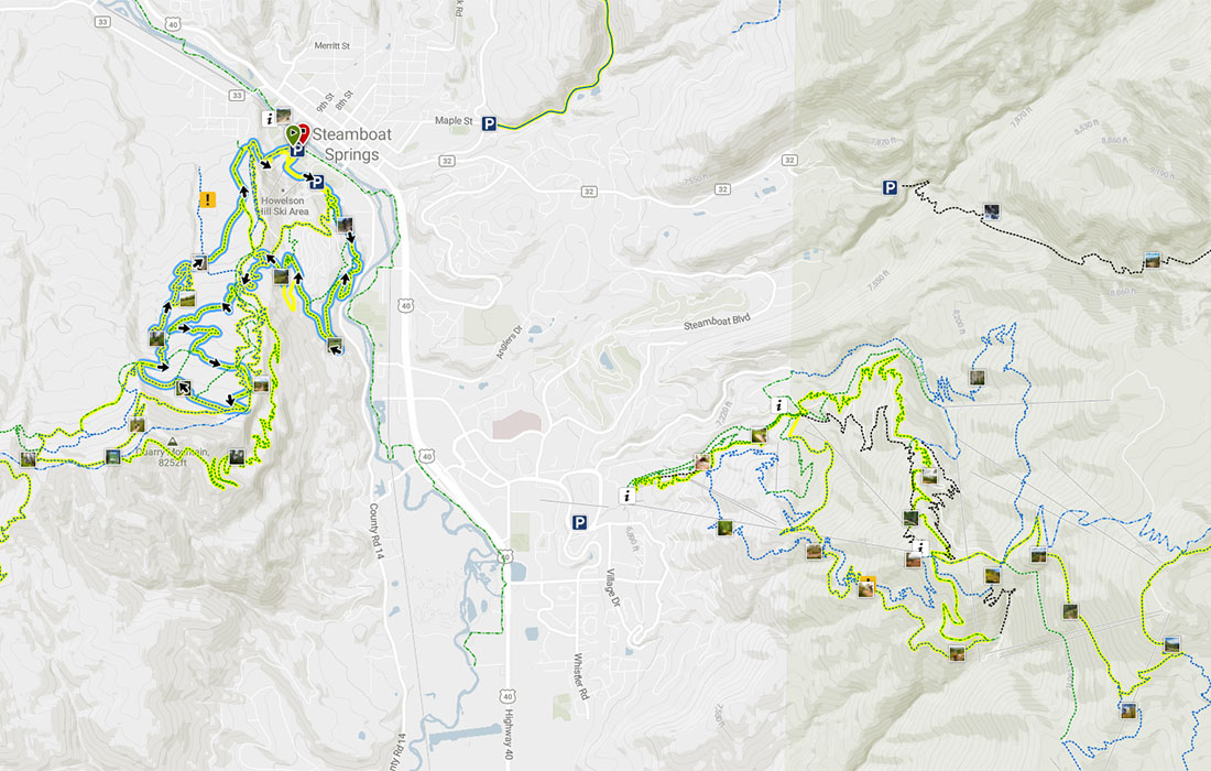 Steamboat Springs Trail System