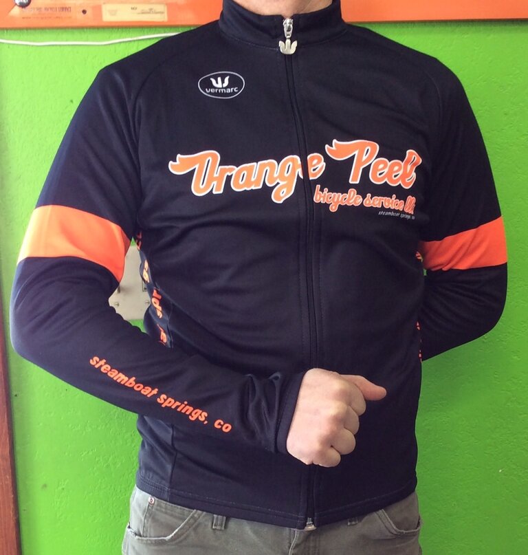 Orange Peel Classic Vermarc Long Sleeve Jersey