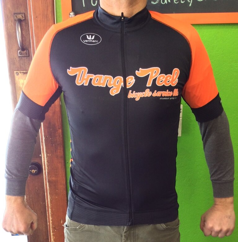 Orange Peel Vermarc Fluoro Pro Short Sleeve Jersey