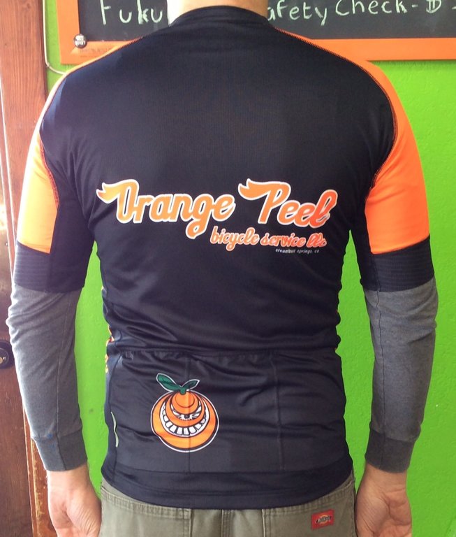 Orange Peel Vermarc Fluoro Pro Short Sleeve Jersey