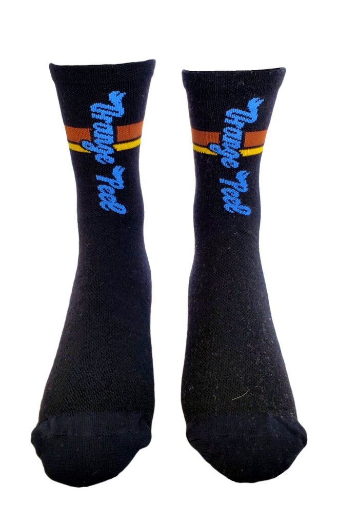 Orange Peel Custom OP Wool Logo Sock