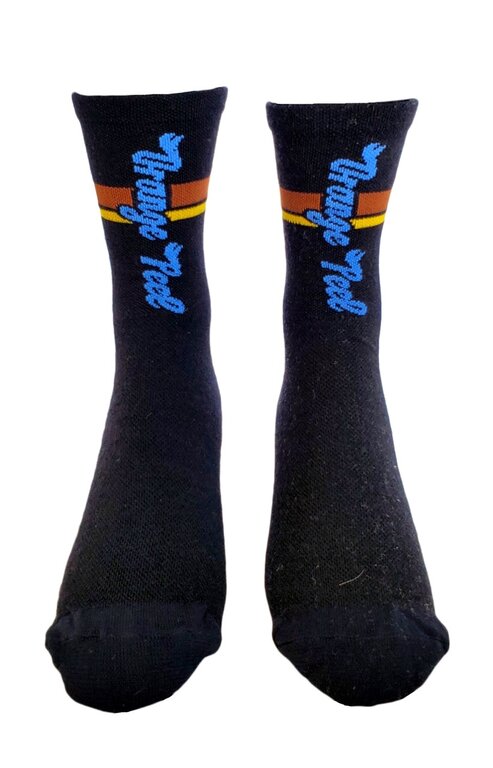 Orange Peel Custom OP Wool Logo Sock