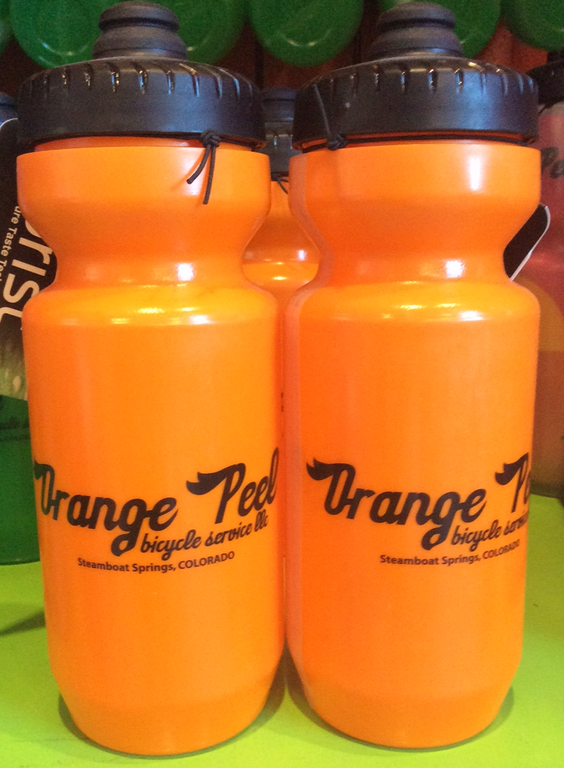 Orange Peel Custom OP Bicycle Water Bottles