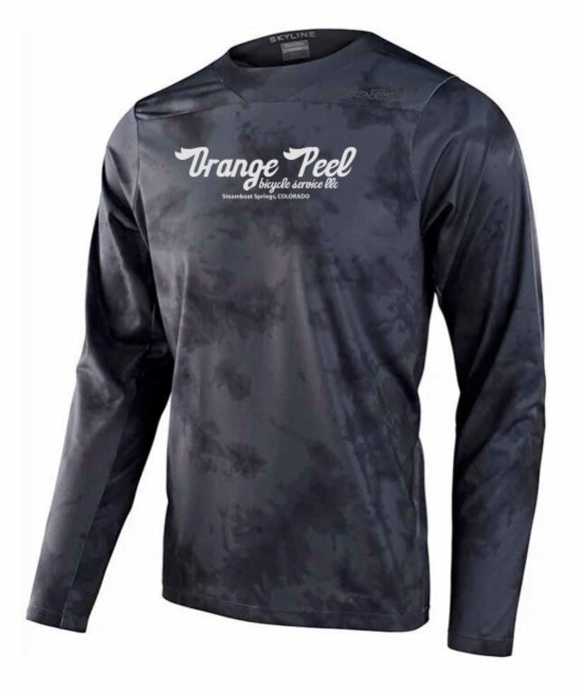 ORANGE PEEL & TLD SKYLINE CHILL LS CHARCOAL CUSTOM JERSEY