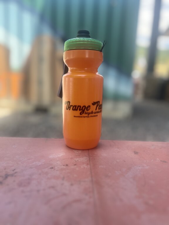 Orange Peel Custom OP Bicycle Water Bottles