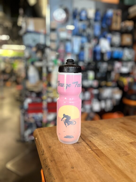 Orange Peel Custom OP Bicycle Water Bottles