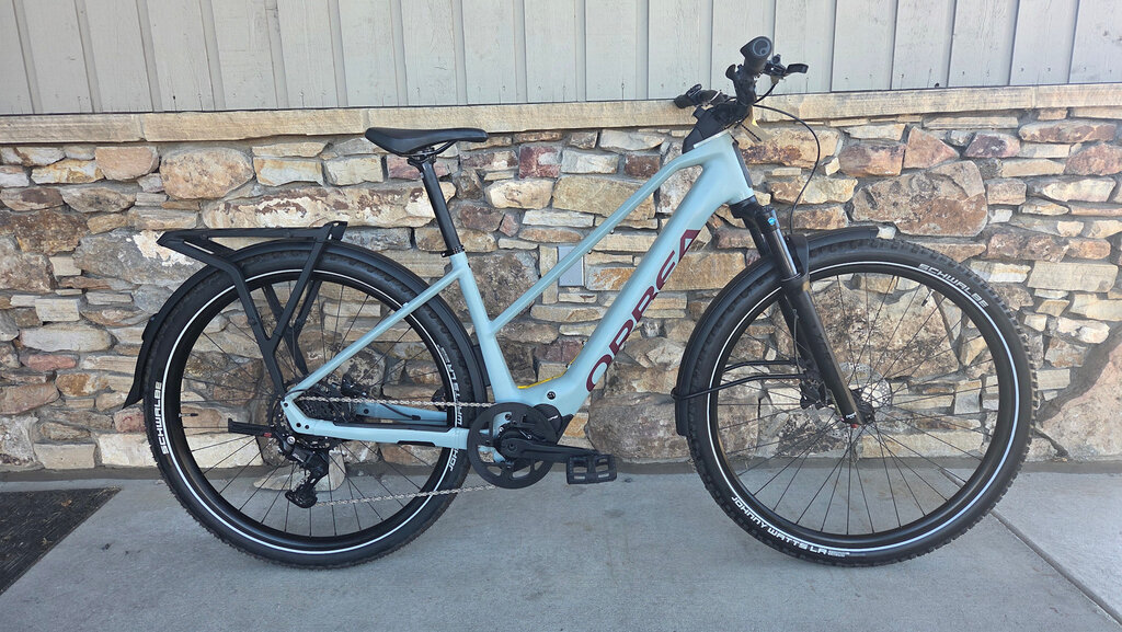 Orbea Orbea Kemen ADV 30 28mph Medium Blue Stone and Brugundy 2025 Bike