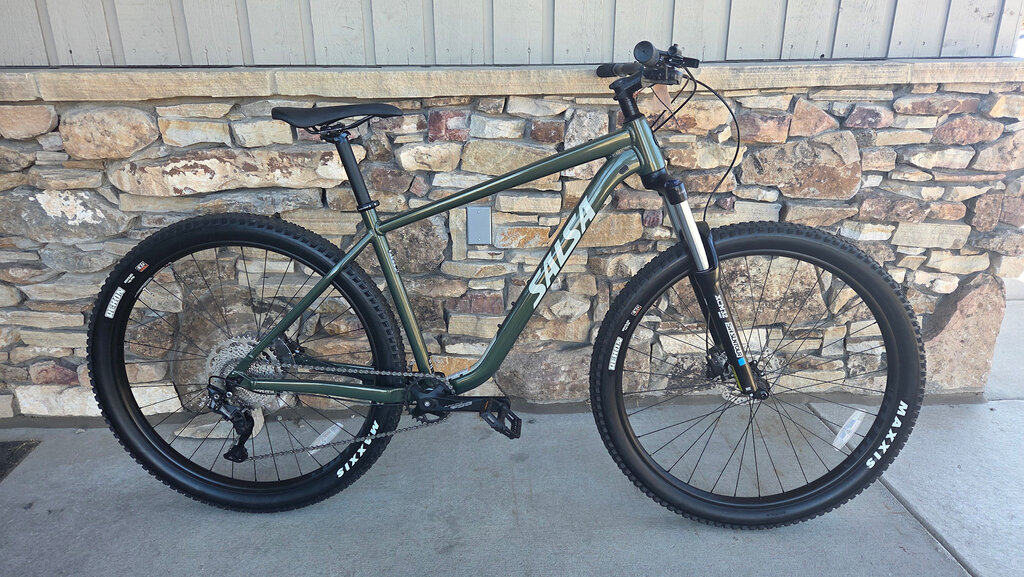 Salsa Salsa Rangefinder Large Deore 10 29 Bike  29" Aluminum Dark Moss Green