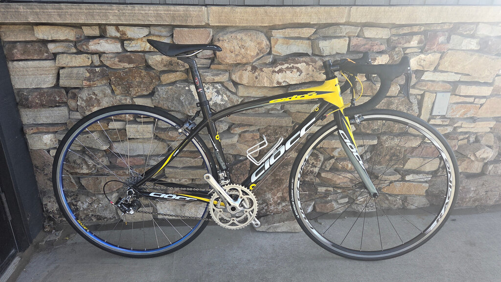 Ciocc Extro Campagnolo Small Yellow and Black Demo Bike