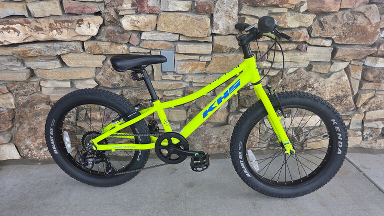 KHS Bicycles KHS - Raptor+ 20" Bike - Yellow