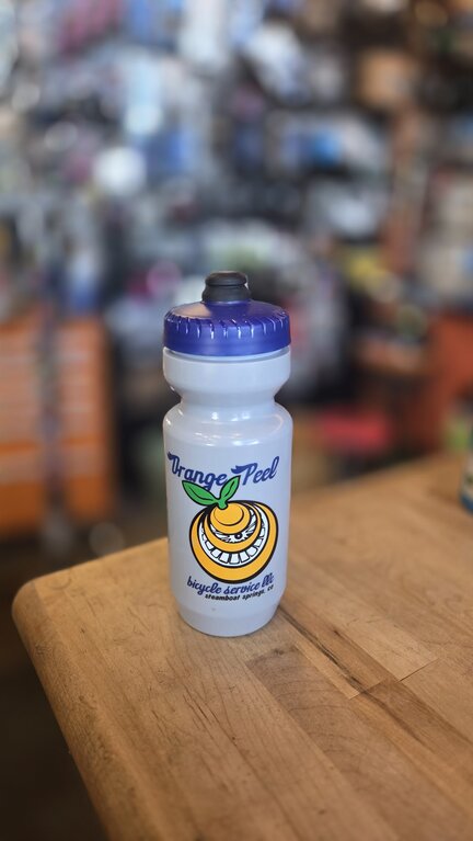 Orange Peel Custom OP Bicycle Water Bottles