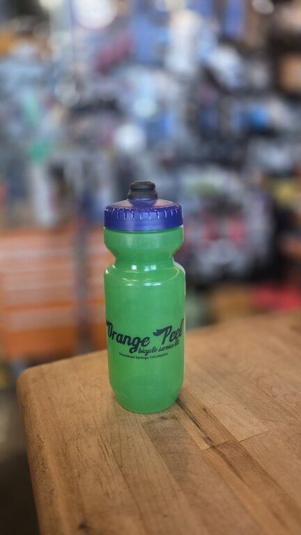 Orange Peel Custom OP Bicycle Water Bottles
