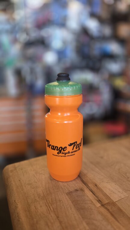 Orange Peel Custom OP Bicycle Water Bottles