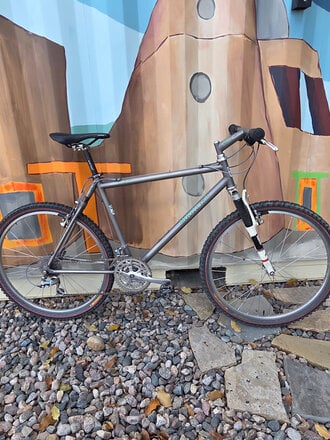 Moots Titanium 20" YBB 8 speed XTR Vintage Bike with Ti One Piece Quill Stem/Bar Moots Titanium 20" YBB 8 speed XTR Vintage Bike with Ti One Piece Quill Stem/Bar