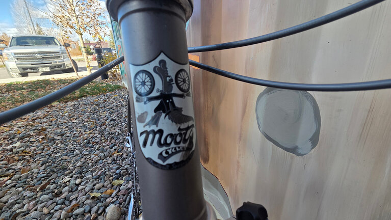 Moots Titanium 20" YBB 8 speed XTR Vintage Bike with Ti One Piece Quill Stem/Bar