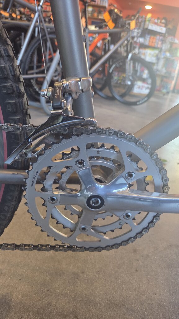 Moots Titanium 20" YBB 8 speed XTR Vintage Bike with Ti One Piece Quill Stem/Bar