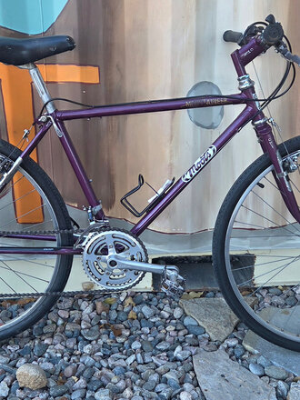 Moots Mountaineer Vintage Steel Bike in Purple Moots Mountaineer Vintage Steel Bike in Purple