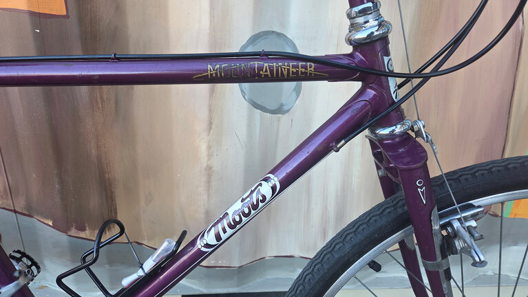 Moots Mountaineer Vtinage Steel Bike in Purple