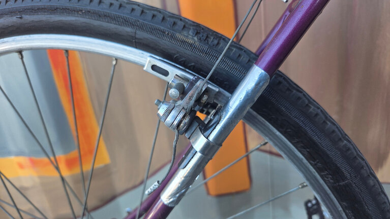 Moots Mountaineer Vintage Steel Bike in Purple
