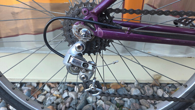 Moots Mountaineer Vintage Steel Bike in Purple