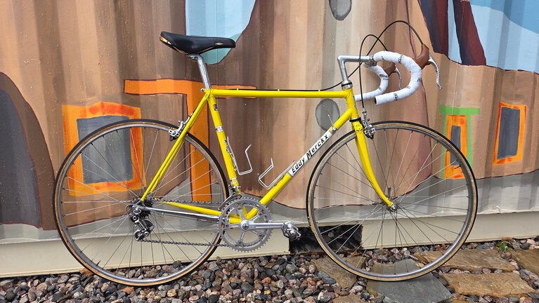 Eddy Merckx 1985 Campagnolo Super Record Hand Made in Belgium Road Bike