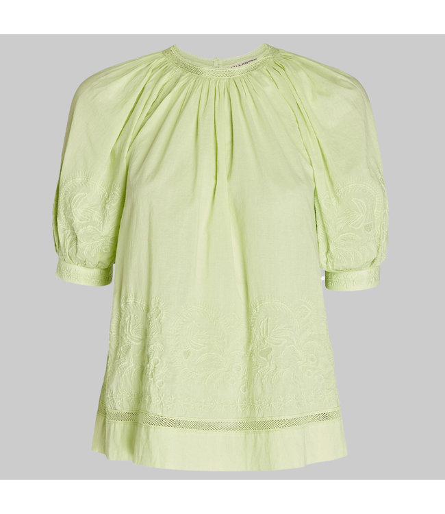 ulla johnson yellow top