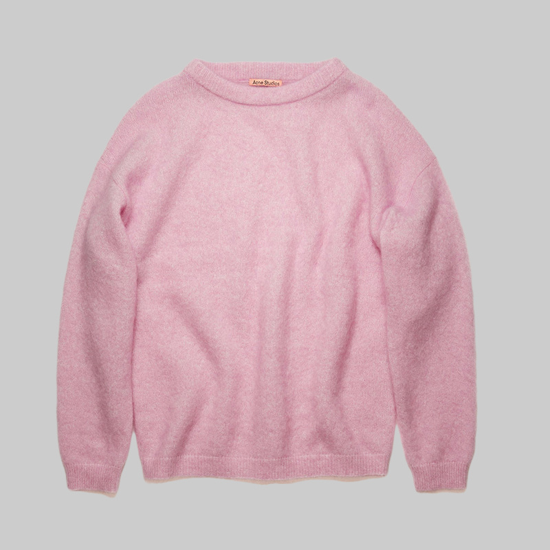 acne studios pink sweater