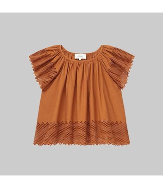 THE GREAT THE EYELET DALE TOP