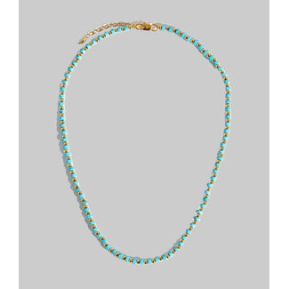 MISSOMA SHORT BEADED NECKLACE 18K GOLD PLATED