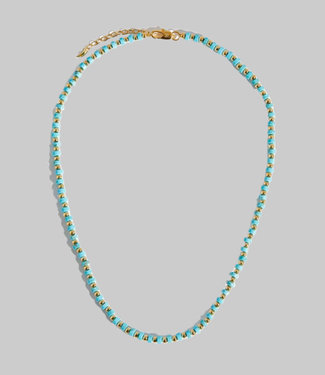 MISSOMA SHORT BEADED NECKLACE 18K GOLD PLATED